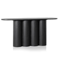 Harlow 1.7m Console Table - Full Black