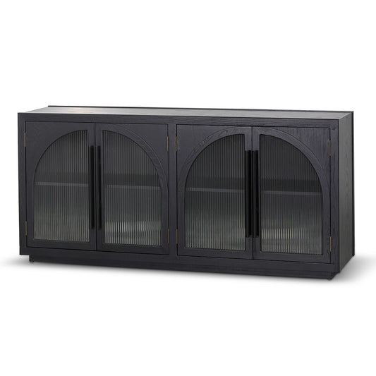 Charles 1.78m Sideboard Unit - Full Black