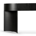 Ex Display - Sohvi 1.5m Console Table - Textured Espresso Black