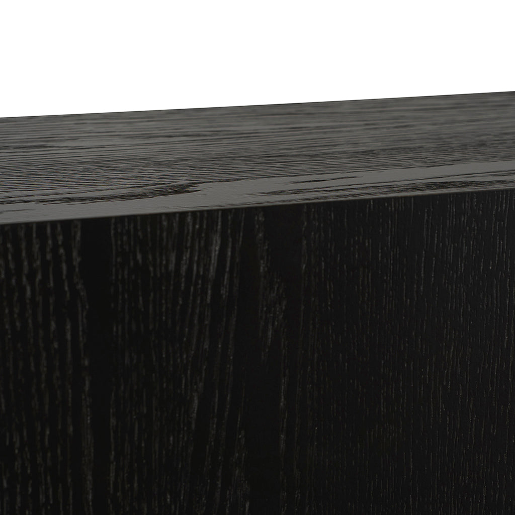 Ex Display - Sohvi 1.5m Console Table - Textured Espresso Black