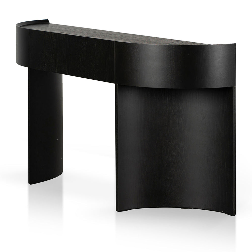 Ex Display - Sohvi 1.5m Console Table - Textured Espresso Black