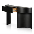 Ex Display - Sohvi 1.5m Console Table - Textured Espresso Black