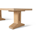 Doran 3m Elm Dining Table - Natural