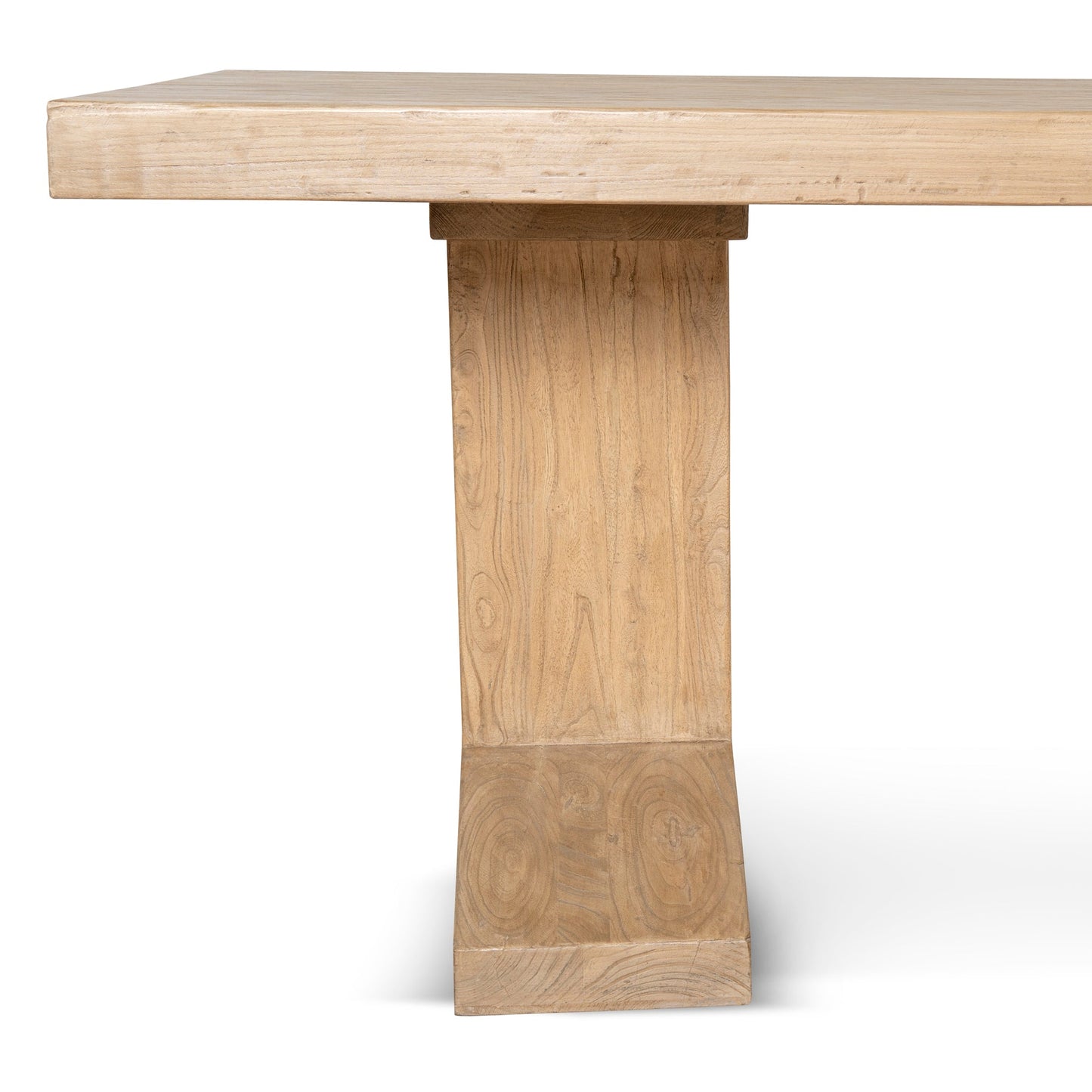 Doran 3m Elm Dining Table - Natural