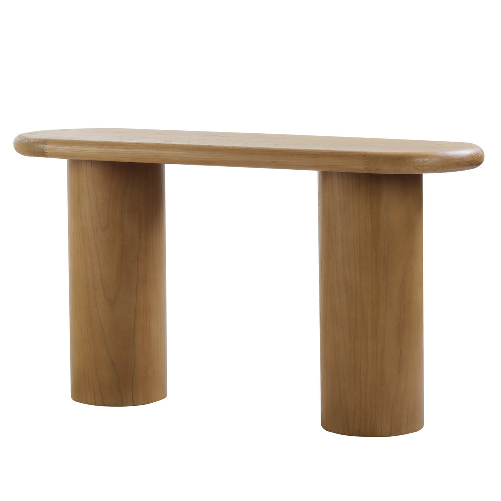 Alida 1.52m New Elm Console Table - Natural