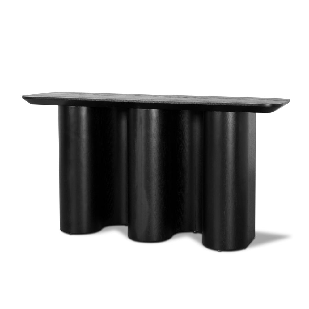 Jaya 1.5m Console Table - Textured Espresso Black