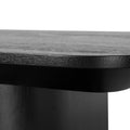 Jaya 1.5m Console Table - Textured Espresso Black