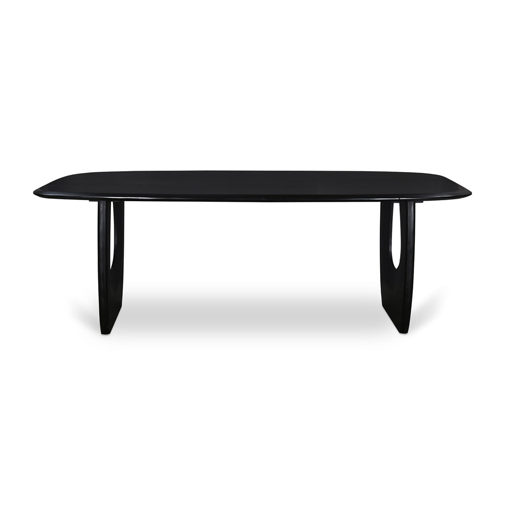 Anita 2.2m Dining Table - Full Black