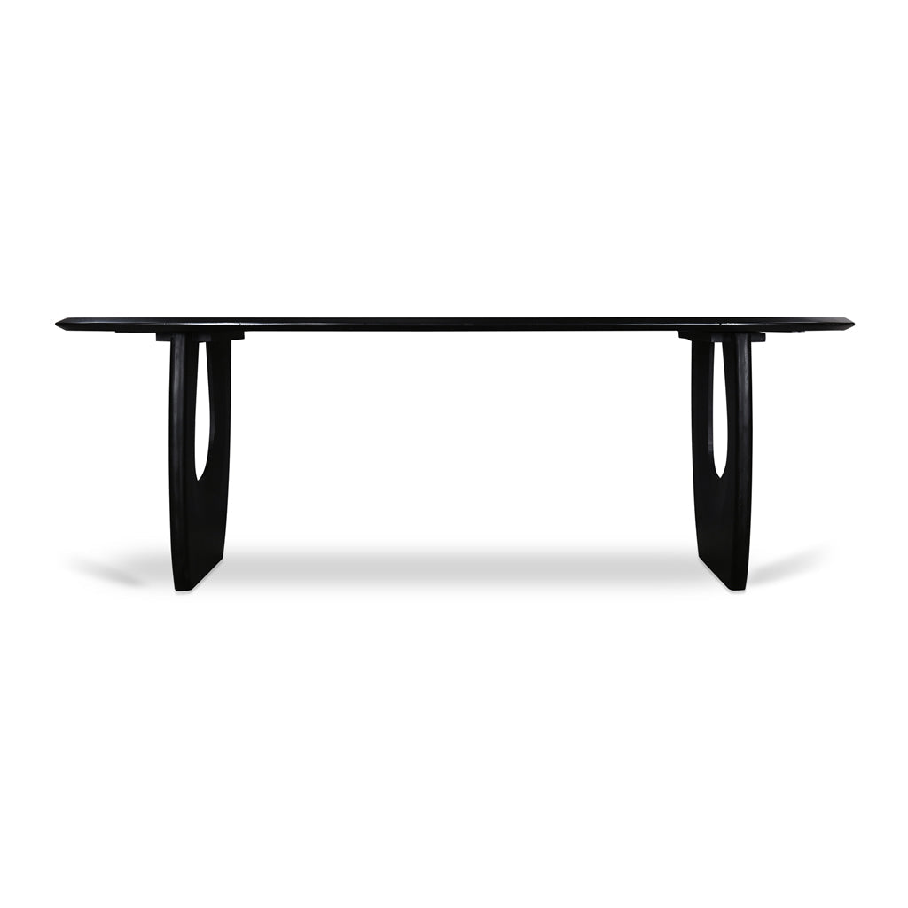 Anita 2.2m Dining Table - Full Black