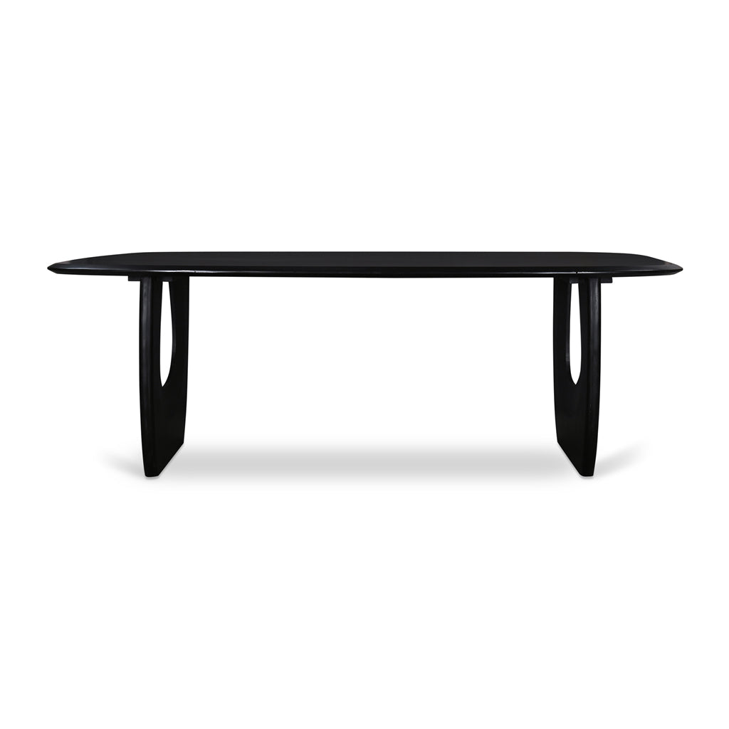 Anita 2.2m Dining Table - Full Black