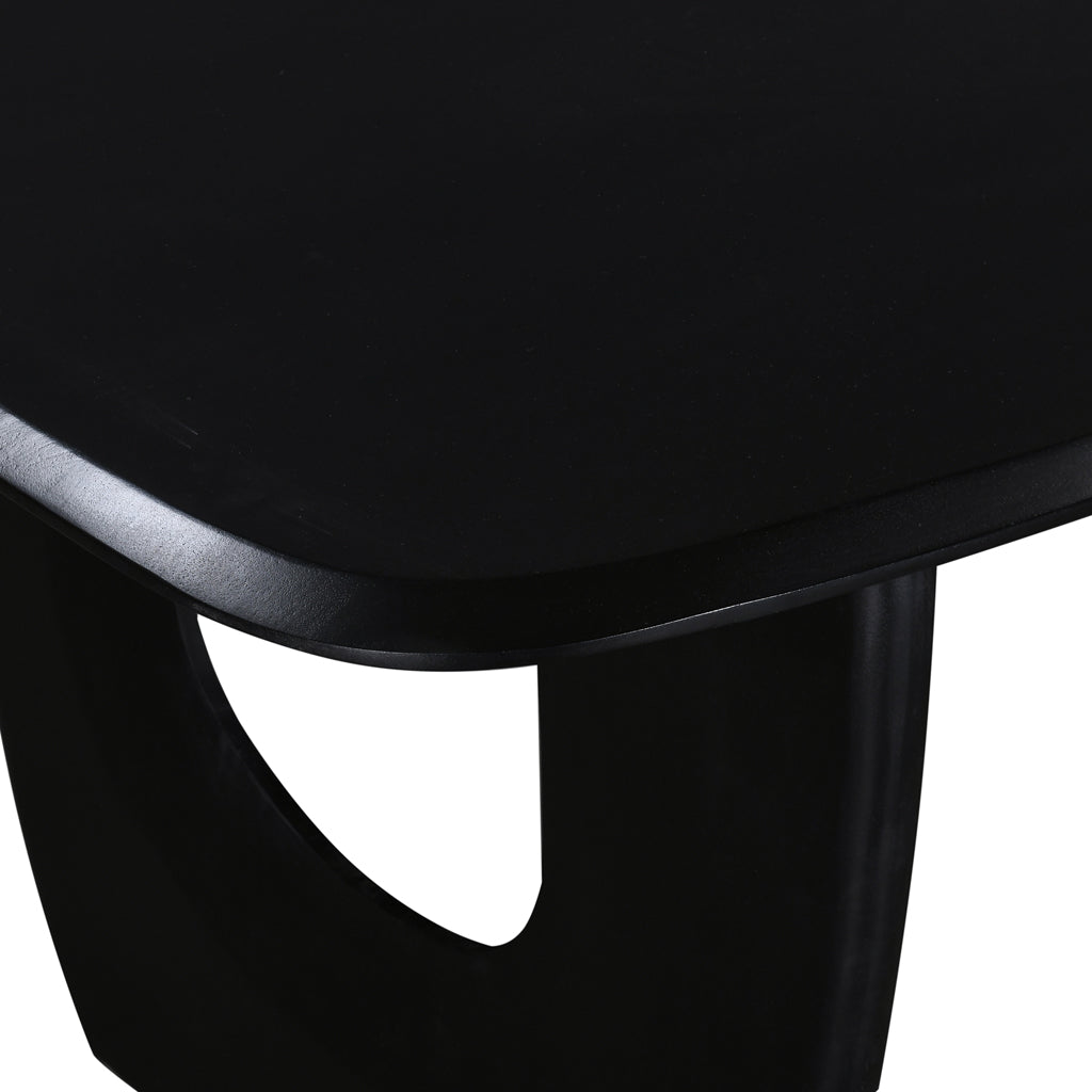 Anita 2.2m Dining Table - Full Black