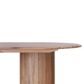 Adsila 2.4m Oval Dining Table - Natural