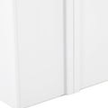 Alora 150cm (H) Ash Curve Cabinet - White