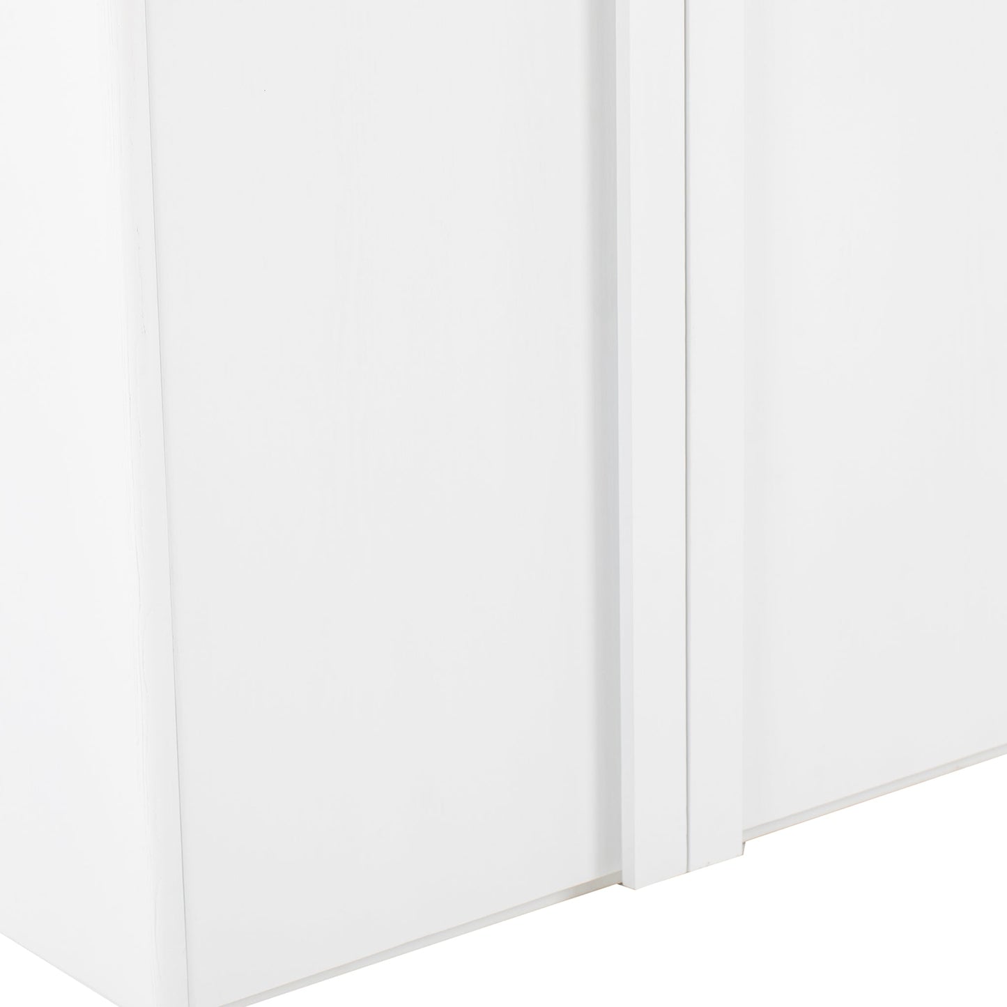 Alora 150cm (H) Ash Curve Cabinet - White