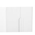 Alora 150cm (H) Ash Curve Cabinet - White