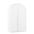 Alora 150cm (H) Ash Curve Cabinet - White