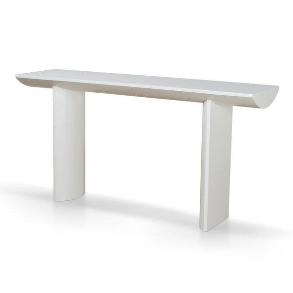 Torild 1.6m Console Table - White Oak