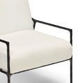 Harper Chair Ivory & Black