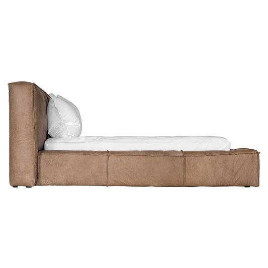 Harlow Bed | Mushroom Brown