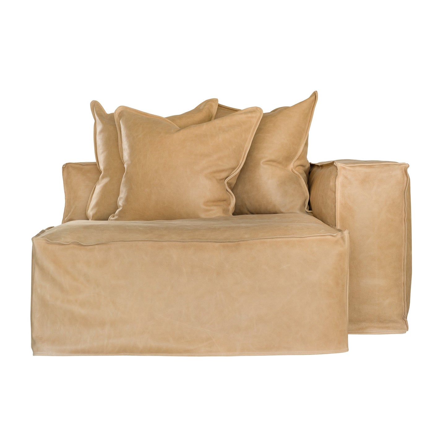 Hendrix Sofa | Tan Leather