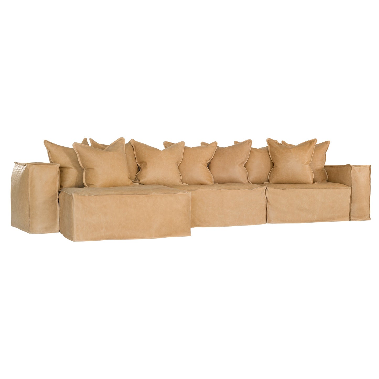 Hendrix Sofa | Tan Leather