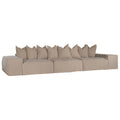 Hendrix Low Rider Sofa | Chaise Long Arm