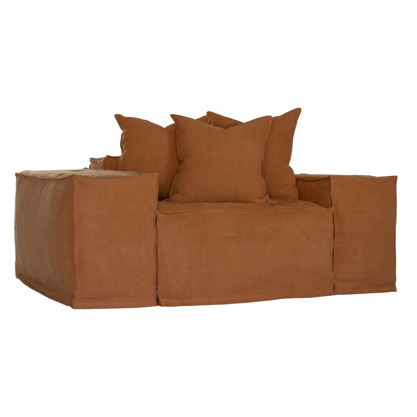 Hendrix Low Rider Sofa | One Seater