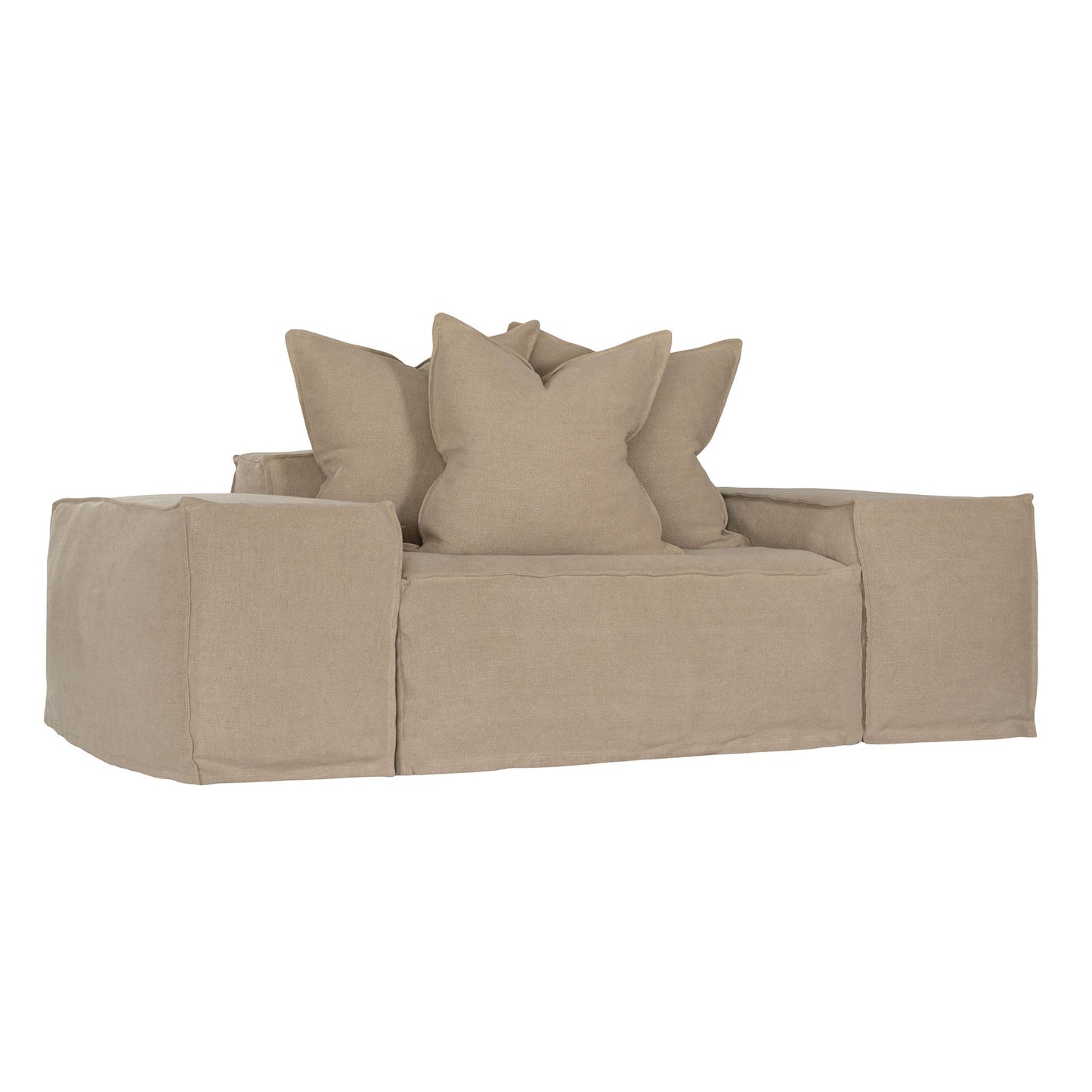 Hendrix Low Rider Sofa | One Seater