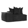 Hendrix Low Rider Sofa | One Seater Left Hand Arm