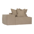 Hendrix Low Rider Sofa | One Seater Left Hand Arm