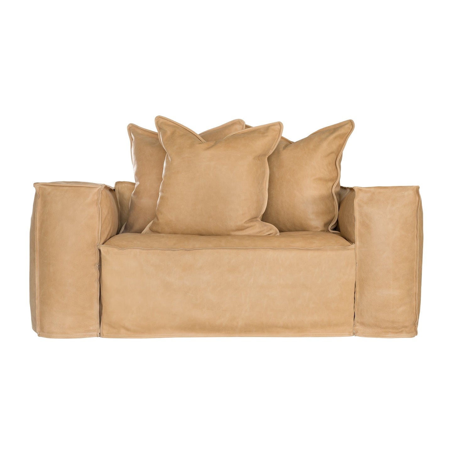 Hendrix Sofa | Tan Leather