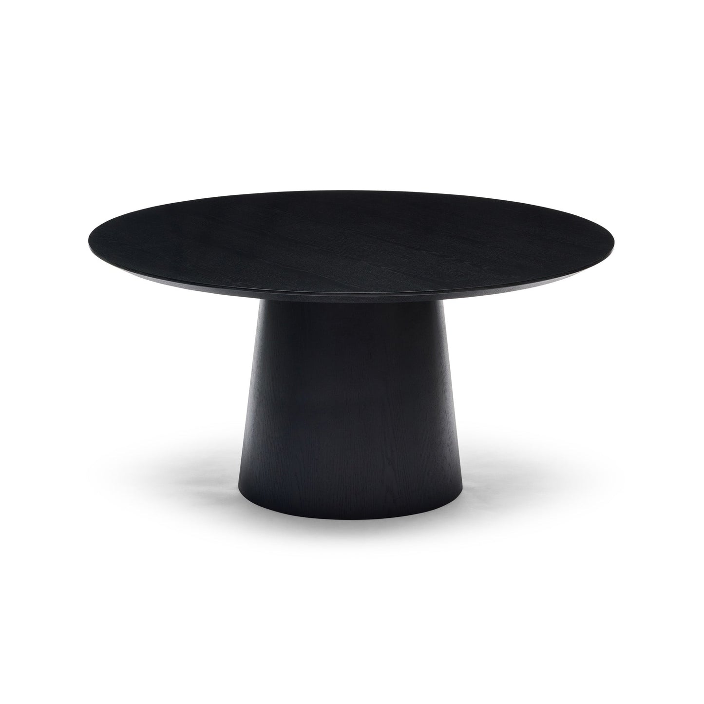 Pippa Round Dining Table Black Large