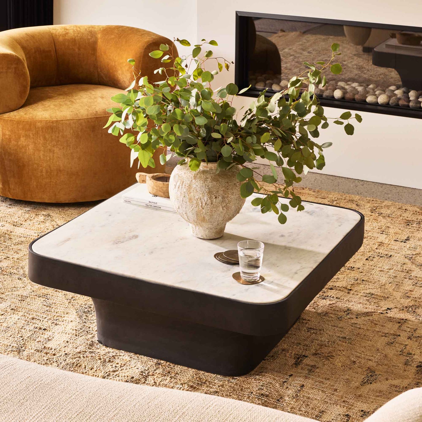 Malmo Marble Coffee Table Large