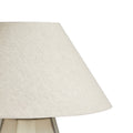 Emery Drum Table Lamp - Olive - Natural