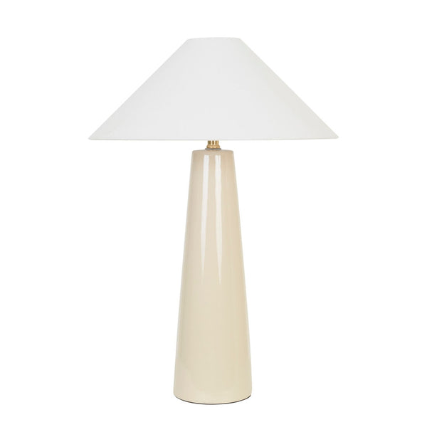 Lorne Canopy Table Lamp - Beige - White