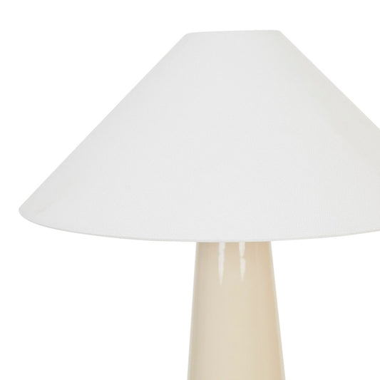 Lorne Canopy Table Lamp - Beige - White