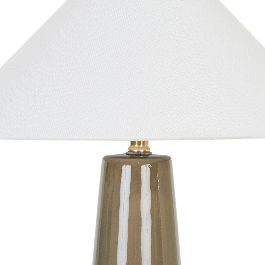 Lorne Canopy Table Lamp - Snowgum - Ivory