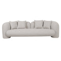 Berg 3 Seater Sofa - Beige Linen