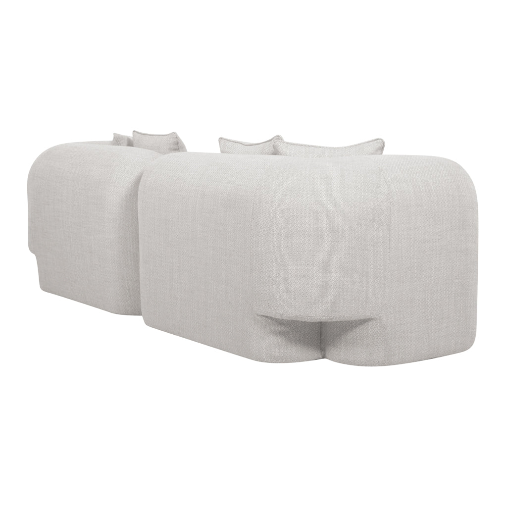 Berg 3 Seater Sofa - Beige Linen