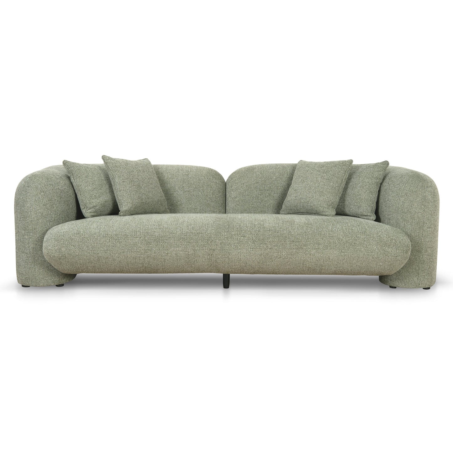 Berg 3 Seater Sofa - Coral Light Green