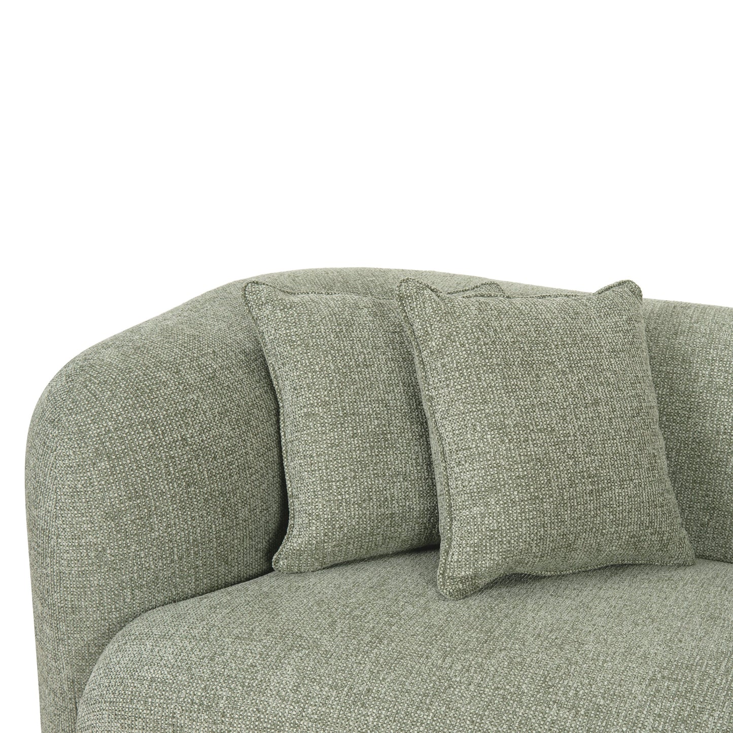 Berg 3 Seater Sofa - Coral Light Green