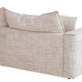 Bucha 2 Seater Fabric Sofa - Cream