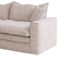 Bucha 2 Seater Fabric Sofa - Cream