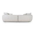 Carina Left Chaise Sofa - Coral Beige