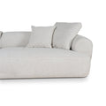 Carina Left Chaise Sofa - Coral Beige