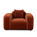 Soma Armchair - Rustic Orange