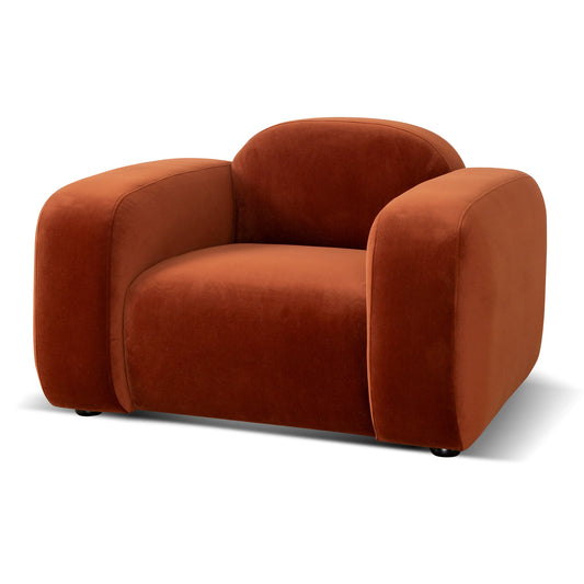 Soma Armchair - Rustic Orange