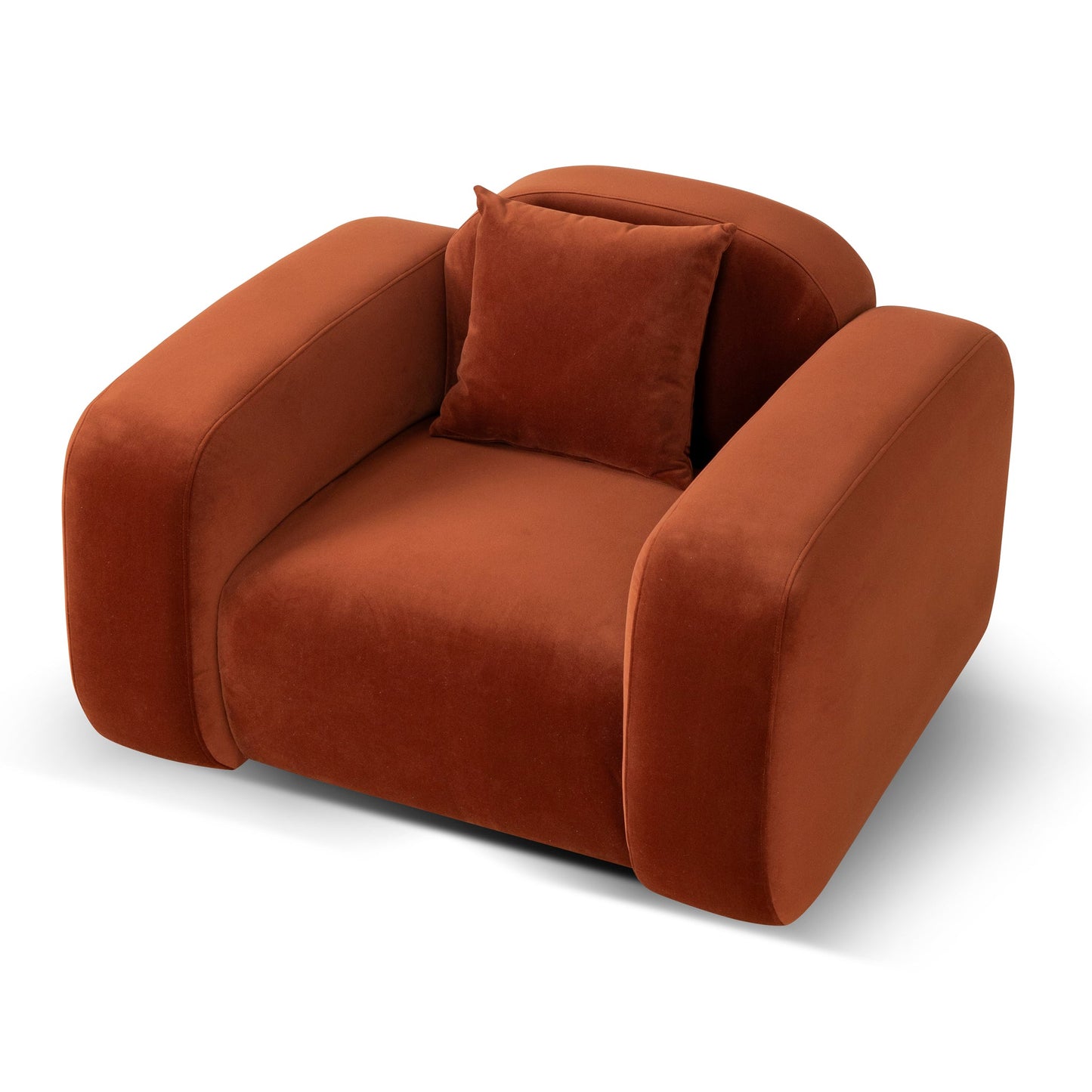 Soma Armchair - Rustic Orange