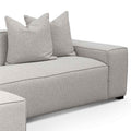 Casey 3 Seater Left Chaise Sofa - Sterling Sand