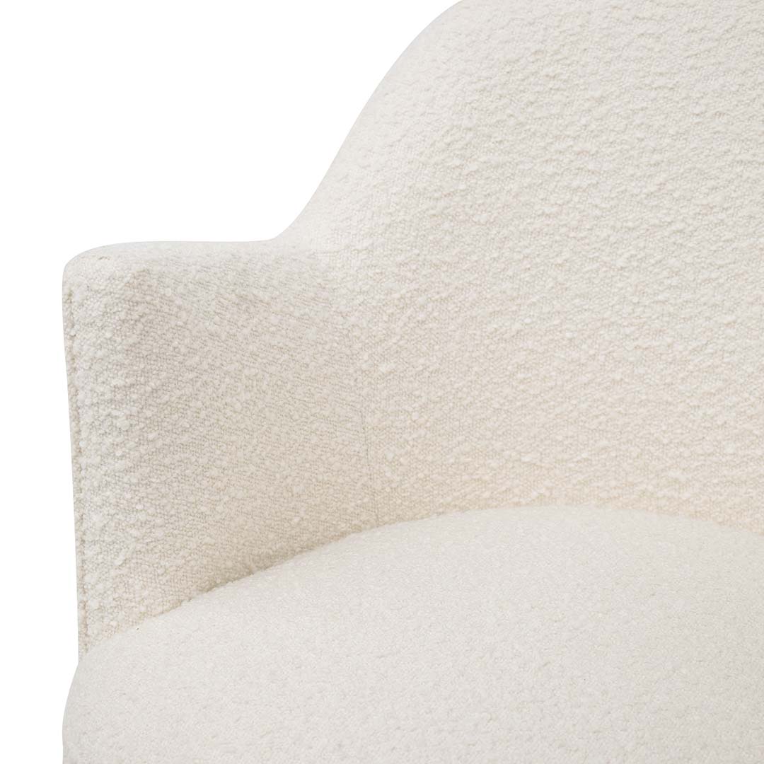 Elvan Armchair - Ivory White Boucle